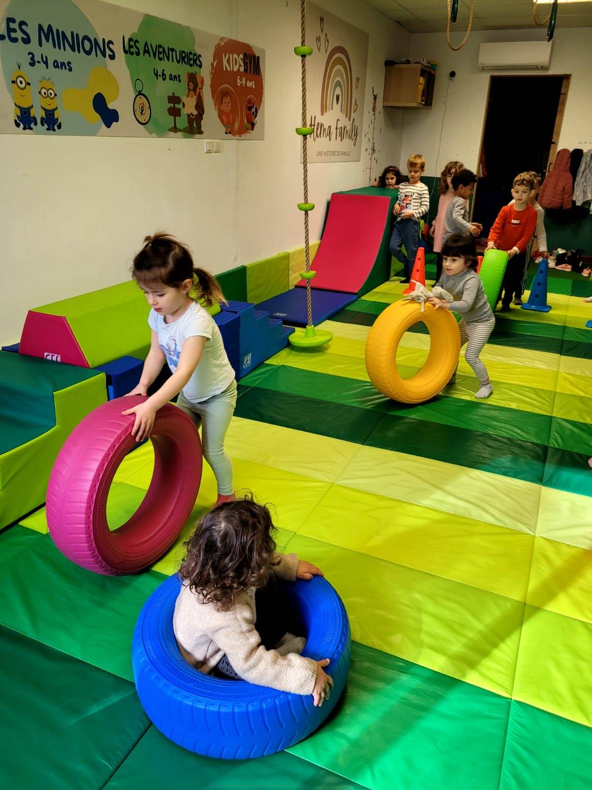 Activités physiques et sportives pour enfants de 3 à 4 ans à Six-Fours-les-Plages