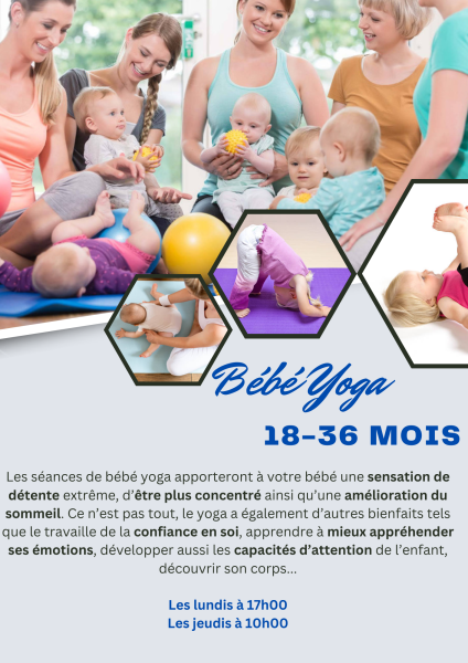 Atelier Bébé Yoga à Six fours les plages