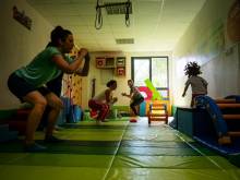 Notre zone d'activité pour ce service Ateliers d'éveil sensoriel bébé à