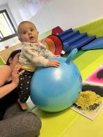 Notre zone d'activité pour ce service Ateliers d'éveil sensoriel bébé à
